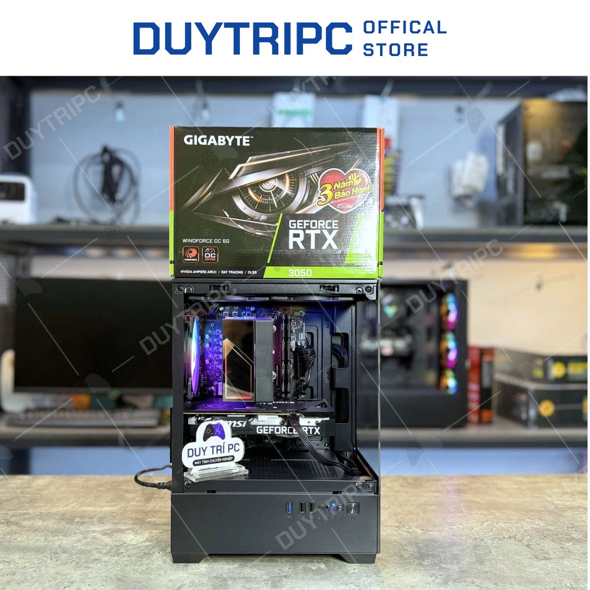 PC FASTER GAMING i5 12400F / RTX 3050 6GB (All New – BH 36 Tháng)